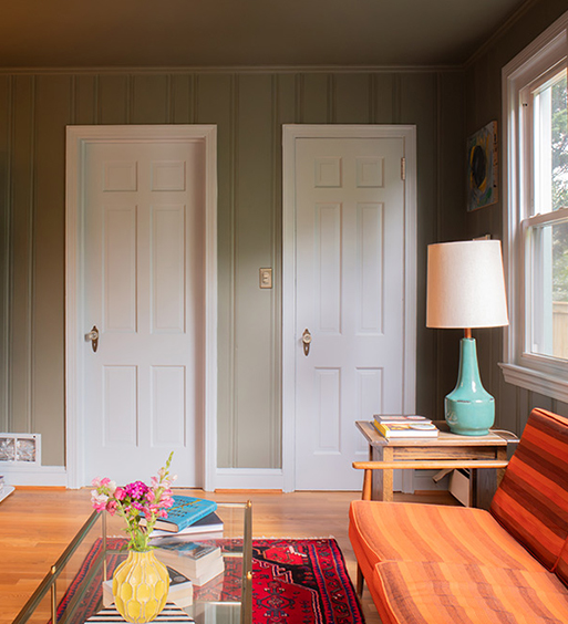 room with COTY paint